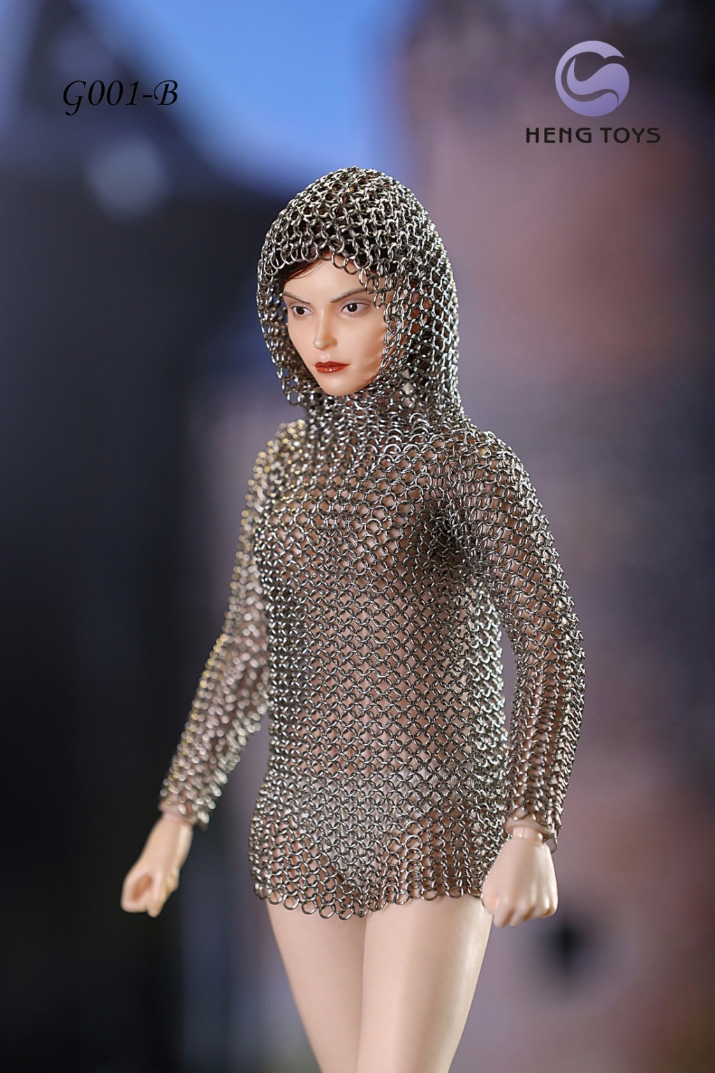 NEW PRODUCT: HENG TOYS: 1/6 stainless steel chain mail (diameter 3.8mm) [male/female] 802eb110