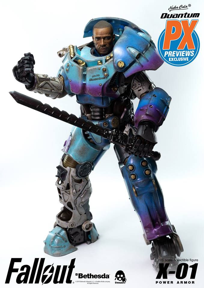 military - NEW PRODUCT: Three Zero Exclusive 1/6th scale X-01 "Quantum" Power Armor 14.5-inch Figure Set 8112