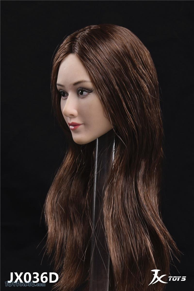 NEW PRODUCT: JX TOYS: JX-036 - 1/6 Mayfair Asian Headsculpt (4 styles) 82220144