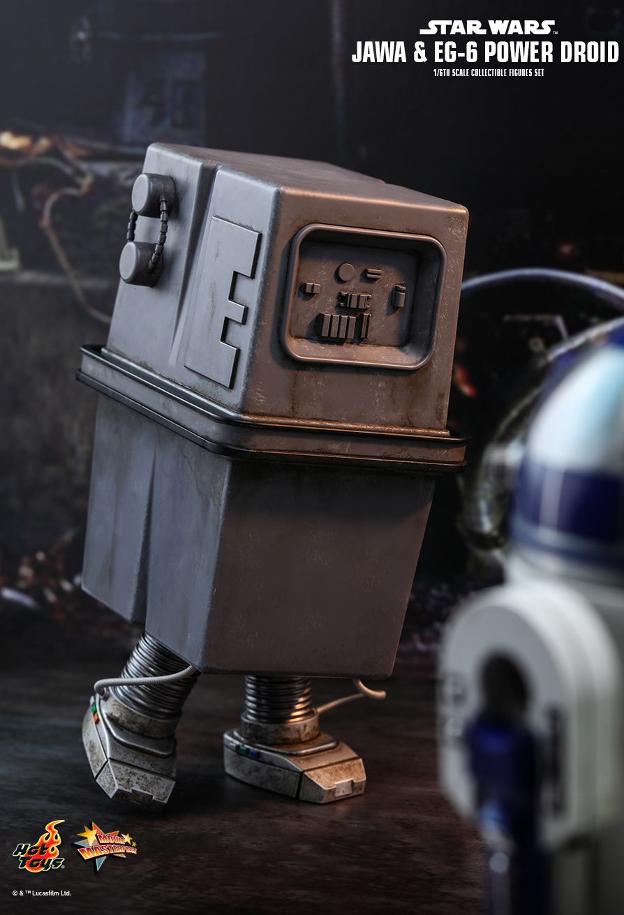 starwars - NEW PRODUCT: HOT TOYS: STAR WARS: EPISODE IV A NEW HOPE JAWA & EG-6 POWER DROID 1/6TH SCALE COLLECTIBLE SET 8226