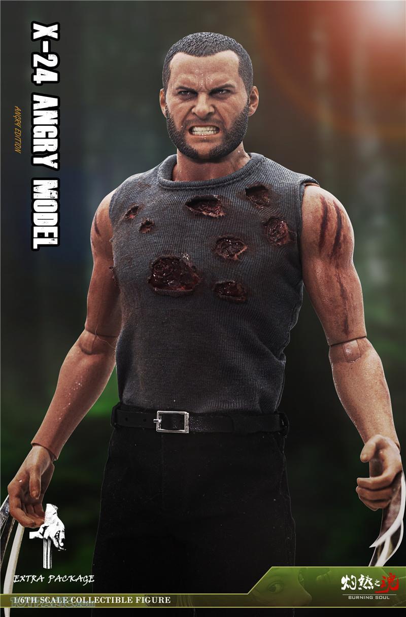 comicbook - NEW PRODUCT: Burning Soul: 1/6 scale Wolverine Inverse Clone Wolf Uncle Gold Model (Normal Version) & (War Damage Version) 83120116
