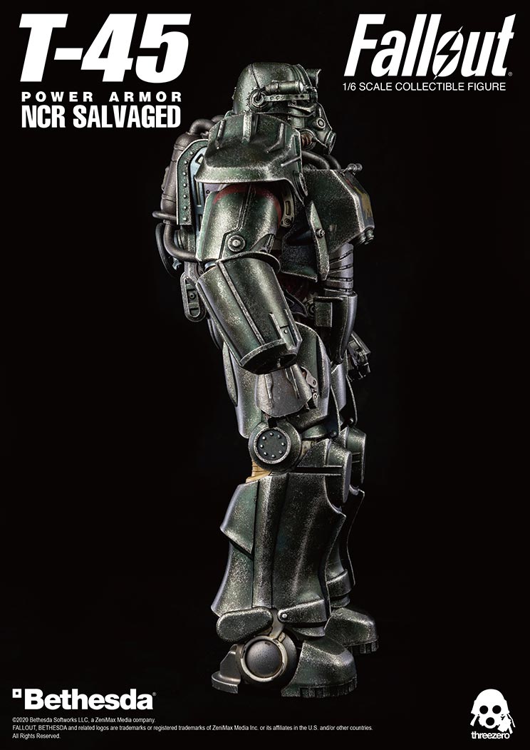 videogame - NEW PRODUCT: Threezero: 1/6 scale Fallout T-45 NCR Salvaged Power Armor 8326