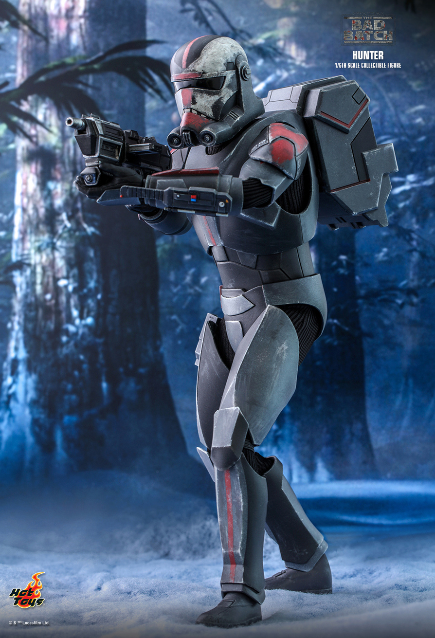 NEW PRODUCT: HOT TOYS: STAR WARS: THE BAD BATCH™ HUNTER™ 1/6TH SCALE COLLECTIBLE FIGURE 8402