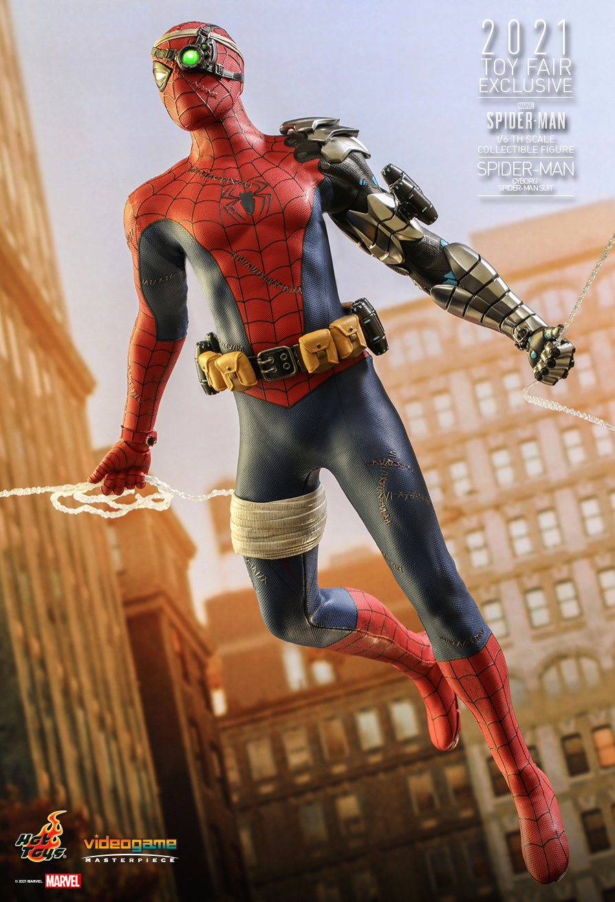 Spider-Man - NEW PRODUCT: HOT TOYS: MARVEL'S SPIDER-MAN SPIDER-MAN (CYBORG SPIDER-MAN SUIT) 1/6TH SCALE COLLECTIBLE FIGURE 8407