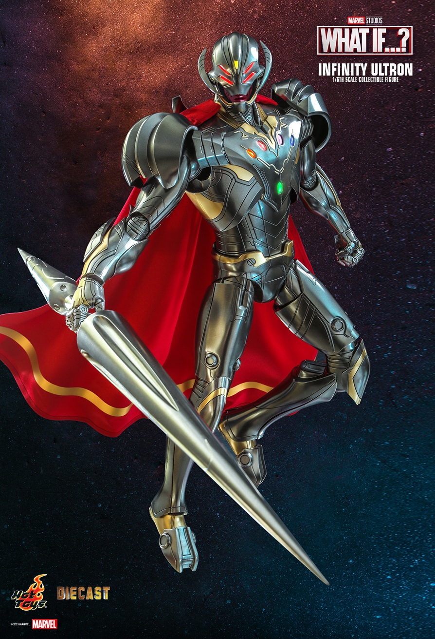 NEW PRODUCT: HOT TOYS: WHAT IF...? INFINITY ULTRON 1/6TH SCALE COLLECTIBLE FIGURE DIECAST 8444