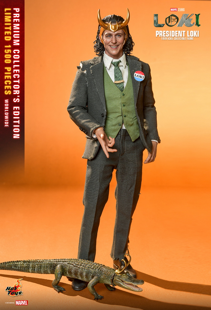 comicbook - NEW PRODUCT: HOT TOYS: LOKI PRESIDENT LOKI PREMIUM COLLECTOR'S EDITION 1/6TH SCALE COLLECTIBLE FIGURE 8456