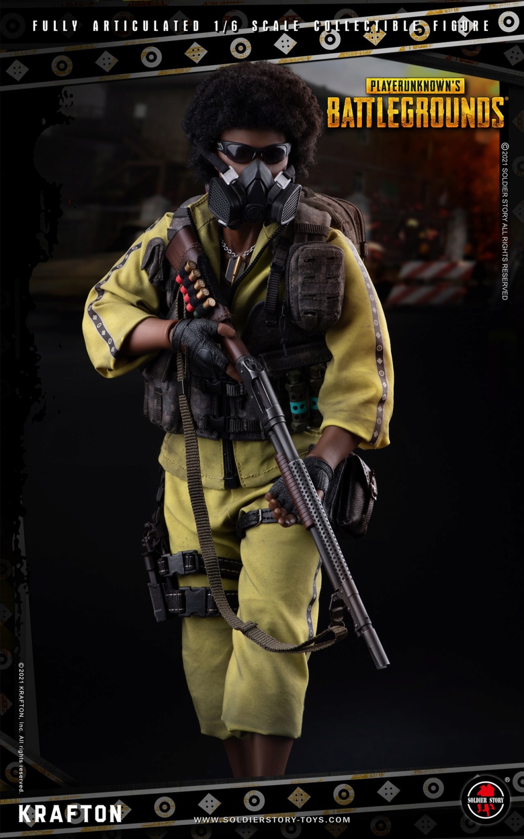 Soldierstory - NEW PRODUCT: Soldier Story & Krafton: SSG-003 1/6 Scale Playerunknown’s Battlegrounds Action Figure 84612310