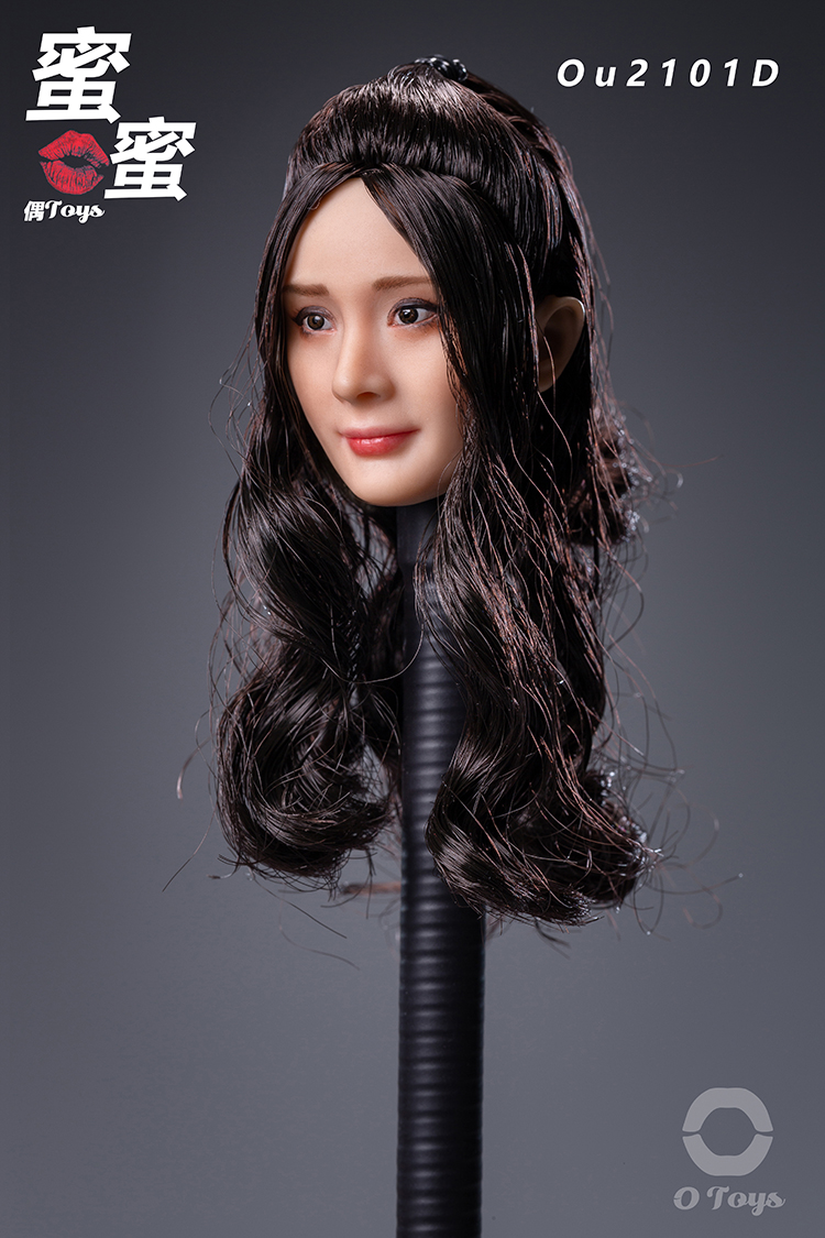 EvenToys - NEW PRODUCT: Even TOYS: 1/6 female head sculpt clothing pendant card #OU2101A/B/C 8519