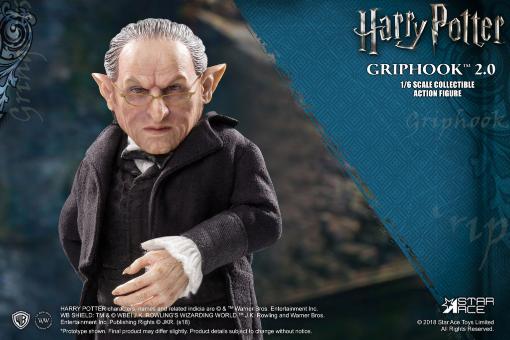 fantasy - NEW PRODUCT: [SA-0060] Star Ace 1/6 Griphook 2.0 in Harry Potter 7.7" Tall 854