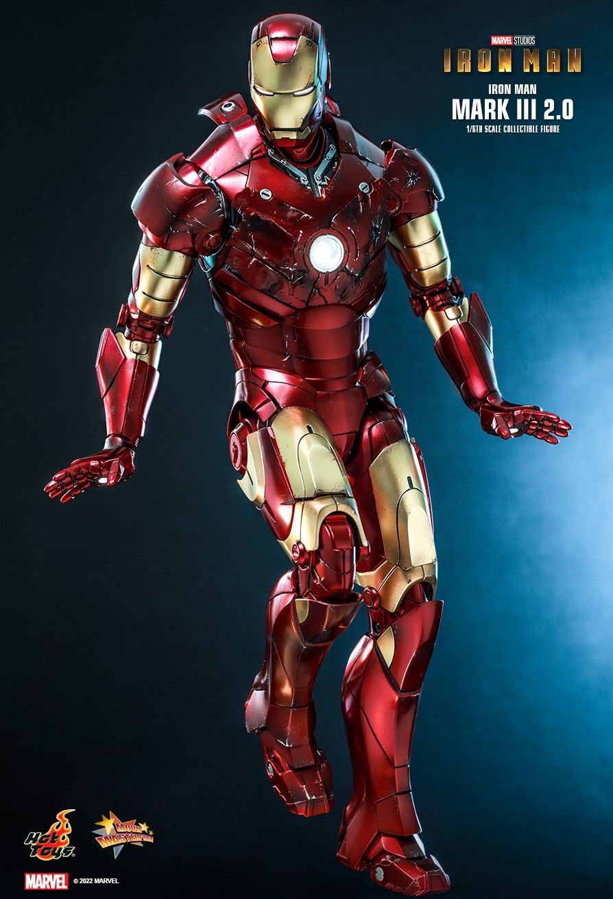 IronManMarkIII - NEW PRODUCT: HOT TOYS: IRON MAN: IRON MAN MARK III (2.0) 1/6TH SCALE COLLECTIBLE FIGURE DIECAST 8547