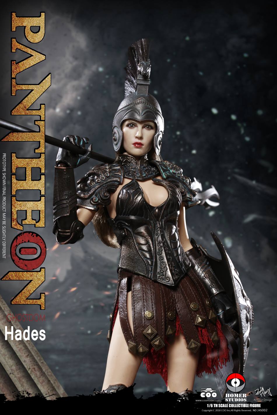 GoddessoftheUnderworld - NEW PRODUCT: COO MODEL X HOMER 1/6th scale PANTHEON - Hades Goddess of the Underworld 12" Figure 862