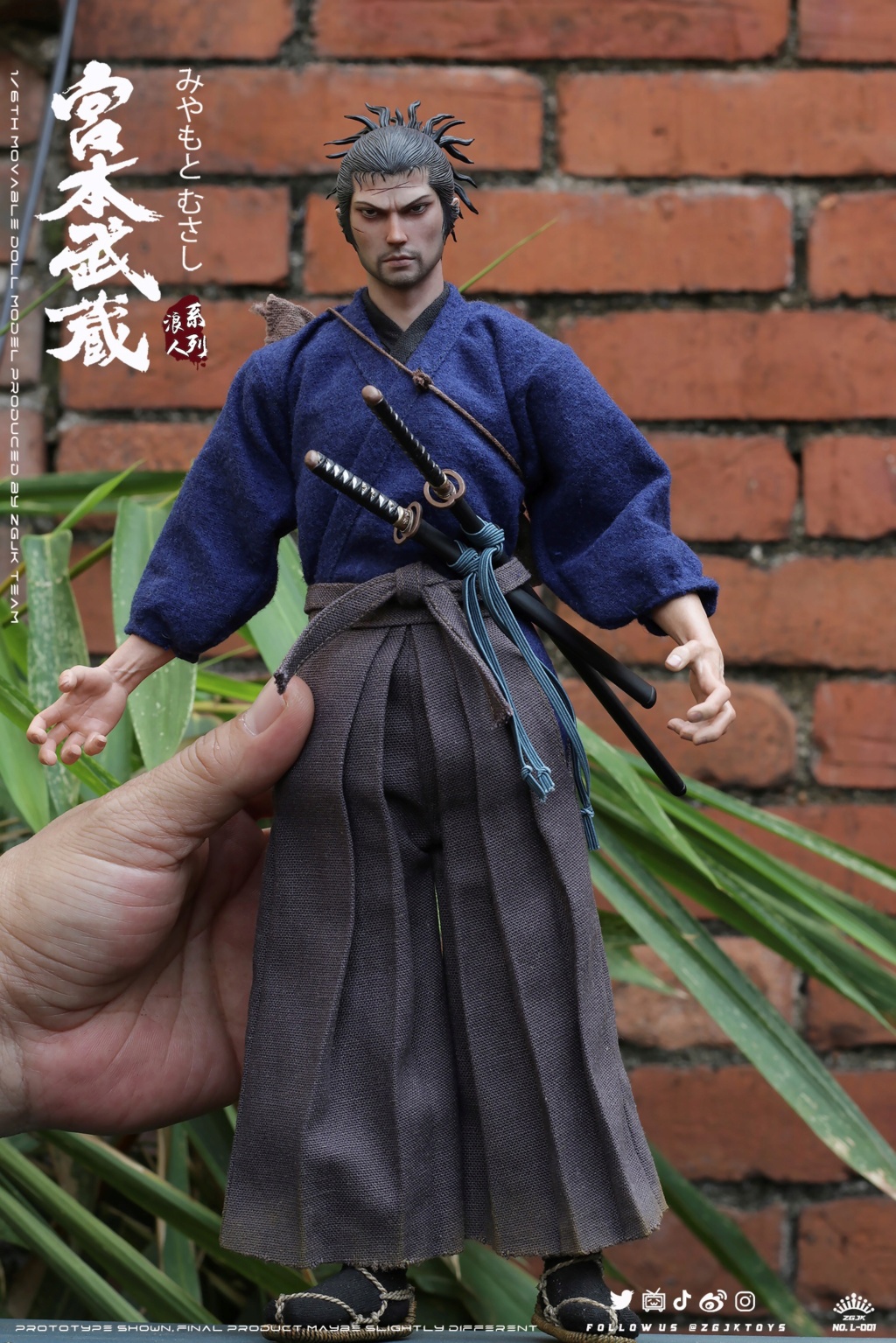 MEW PRODUCT: ZGJKTOYS: Ronin Series 1/6 Miyamoto Musashi Action Figure ------ Updated Official Figure 8678eb10