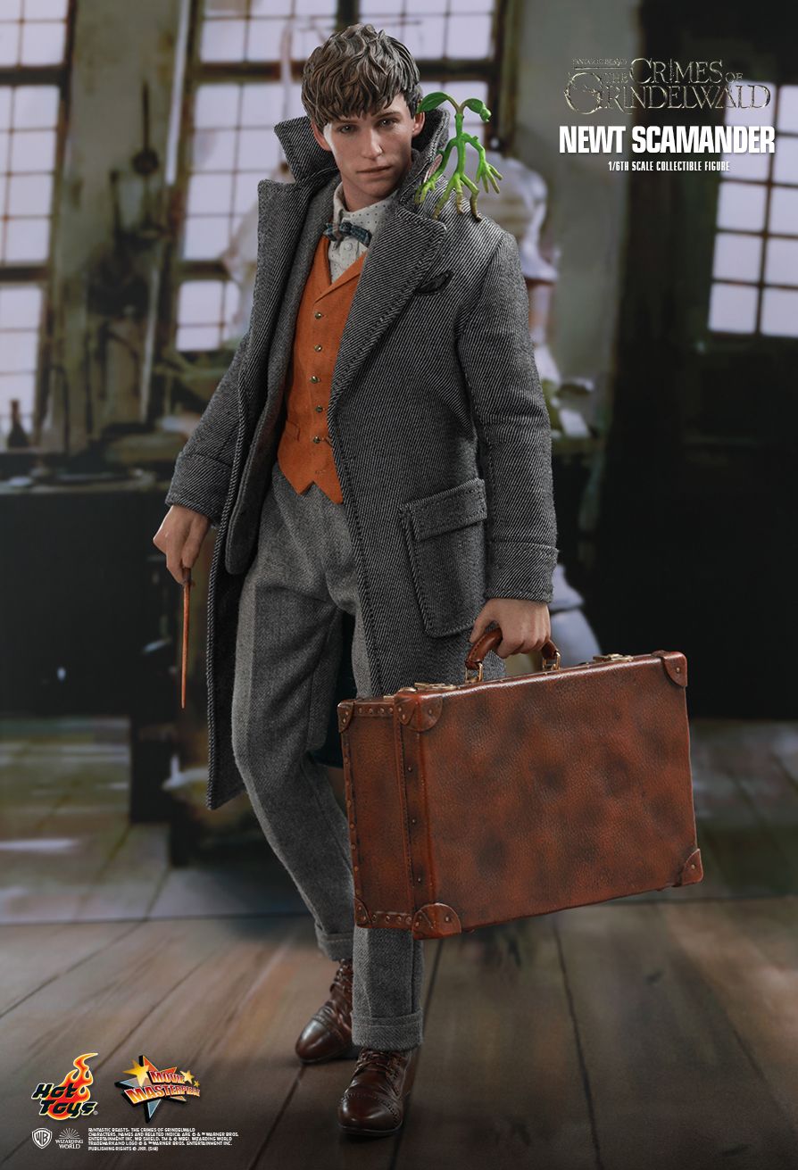 NEW PRODUCT: HOT TOYS: FANTASTIC BEASTS: THE CRIMES OF GRINDELWALD NEWT SCAMANDER 1/6TH SCALE COLLECTIBLE FIGURE 895