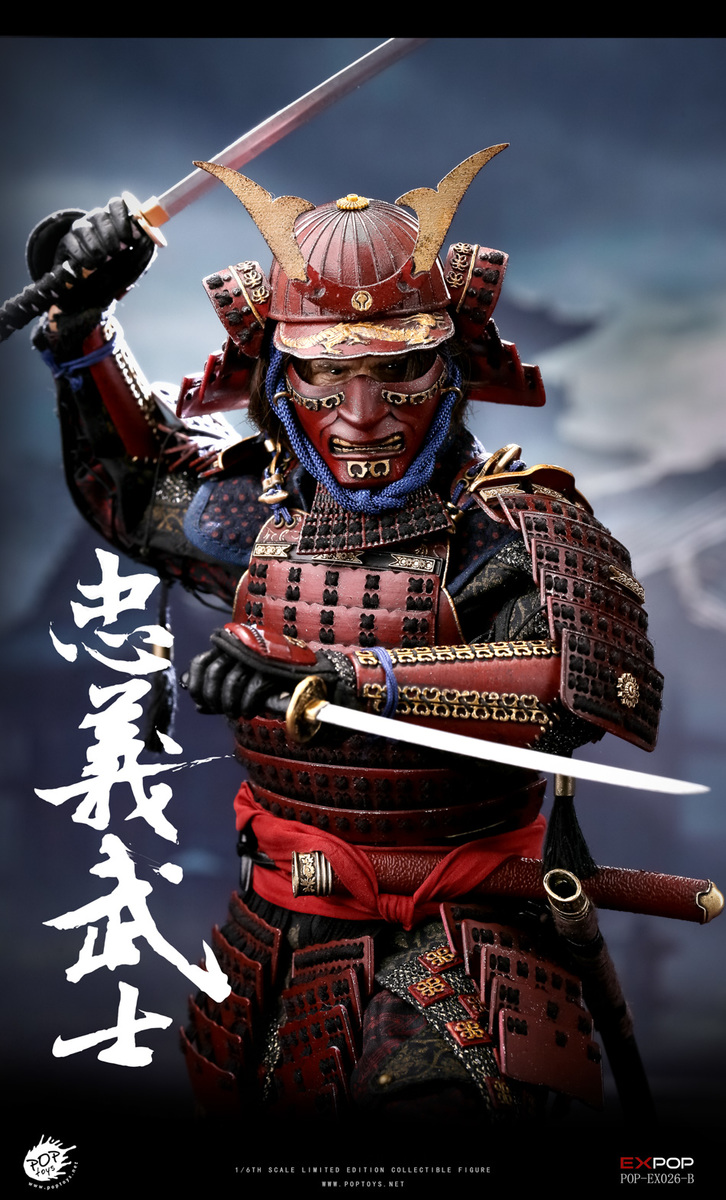 american - NEW PRODUCT: POPTOYS: EX-026-B Devoted Samurai 1/6 Scale Figure Deluxe Ver (Reissue) 8_2_1610