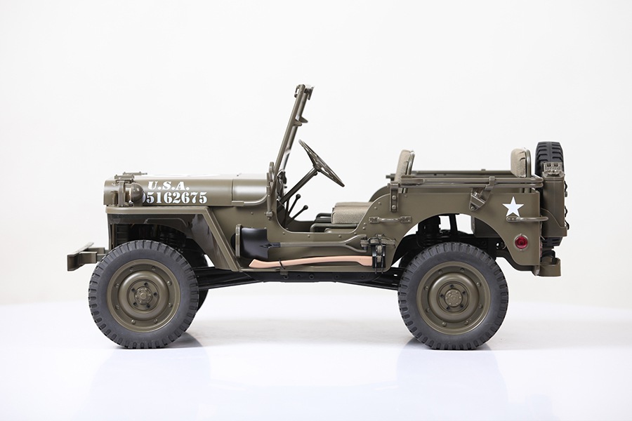 WWII - NEW PRODUCT: ROCHOBBY: 1/6 scale 1941 MB climber (Wasley Jeep) remote control climbing car  8bcb9310