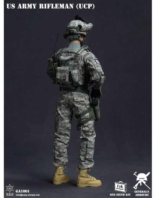 ModernMilitary - NEW PRODUCT: General's Armoury: GA1001 1/6 Scale US ARMY Rifleman (UCP) 9-528x23