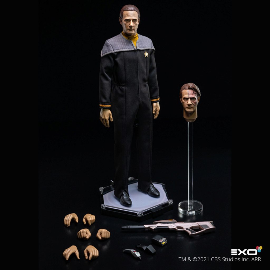 NEW PRODUCT: Exo-6: Star Trek: The Next Generation: First Contact: Lieutenant Commander Data 1/6 Action Figure 911