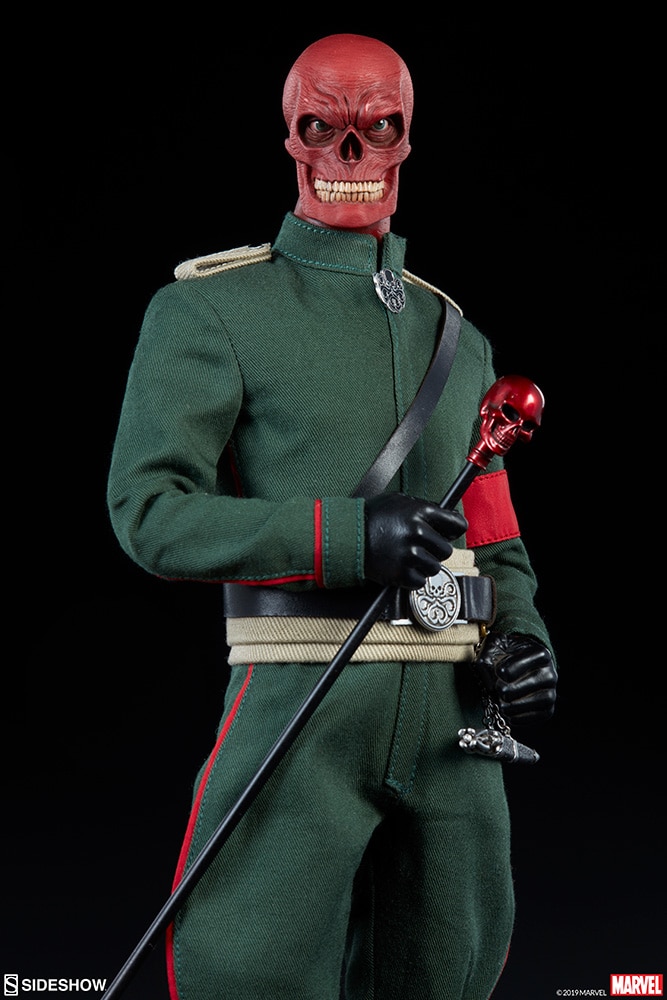 NEW PRODUCT: SIDESHOW COLLECTIBLES: Red Skull Sixth Scale Figure (standard "Collector Edition" & Exclusive Edition) 9139