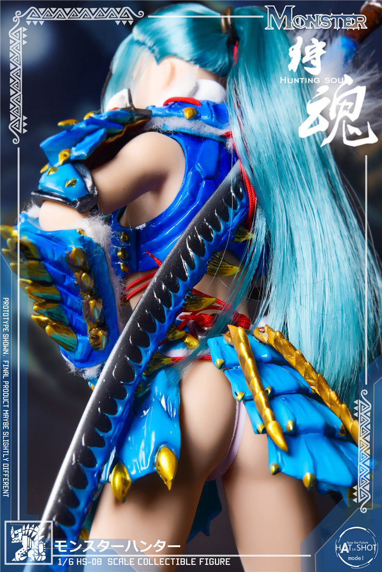 Anime-style - NEW PRODUCT: HATSHOT: [HS-08] 1:6 Hunting Soul Doll Version Figure Accessories & [HS-08D] 1:6 Hunting Soul Doll & Platform Version Figure Accessories 9141