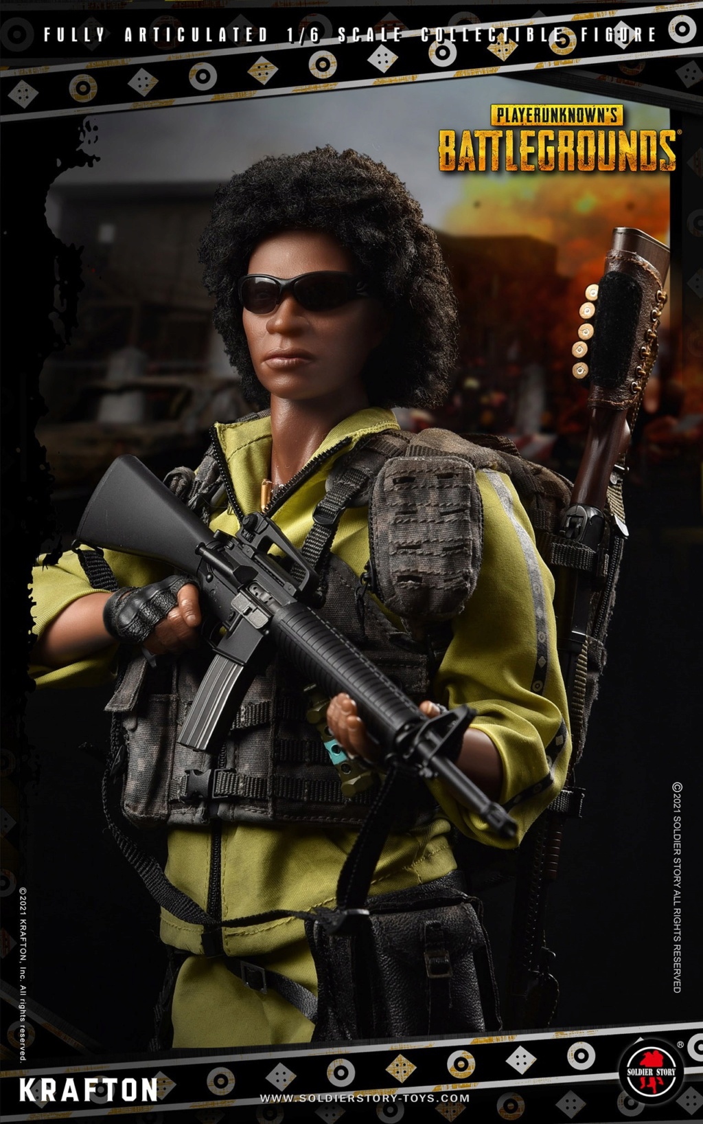 Soldierstory - NEW PRODUCT: Soldier Story & Krafton: SSG-003 1/6 Scale Playerunknown’s Battlegrounds Action Figure 915f9b10