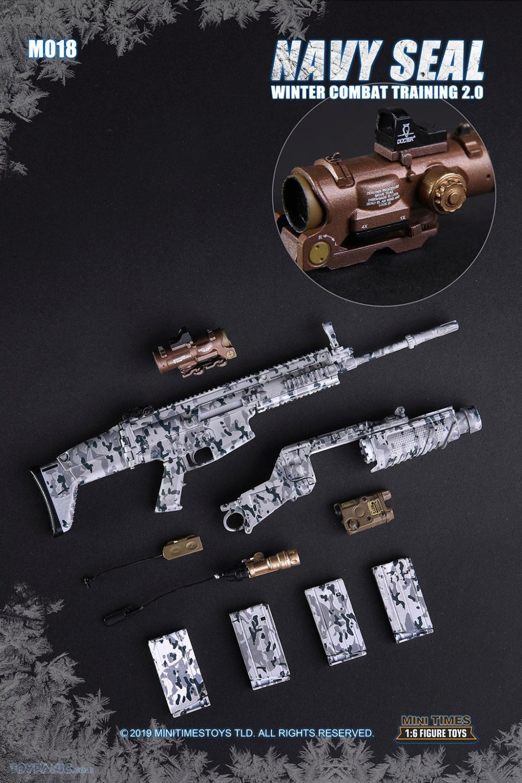 NEW PRODUCT: Mini-Times: 1/6 scale Navy Seal Winter Combat Training 2.0 92720136