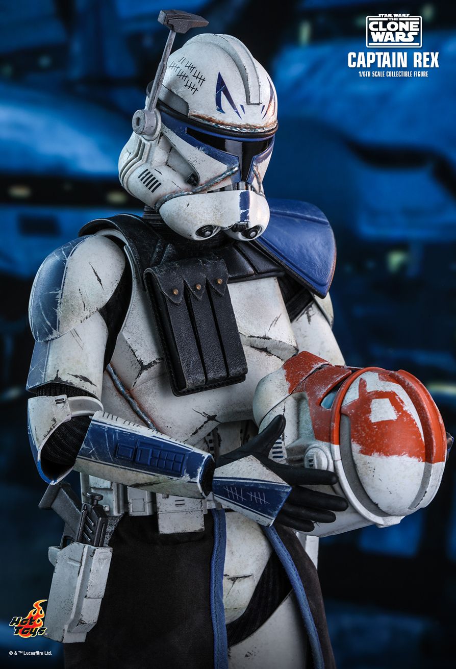 StarWars - NEW PRODUCT: HOT TOYS: STAR WARS: THE CLONE WARS CAPTAIN REX 1/6TH SCALE COLLECTIBLE FIGURE 9282
