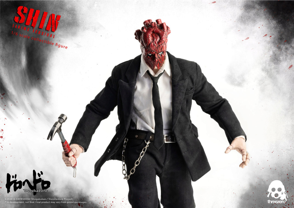 anime - NEW PRODUCT: THREEZERO: DOROHEDORO SHIN ANIME VERSION 1/6 SCALE ACTION FIGURE 9284