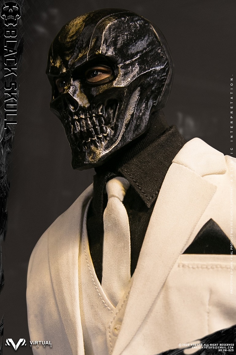 VTSToys - NEW PRODUCT: VTS TOYS:1/6 Collectible Figure- Black Skull 9292