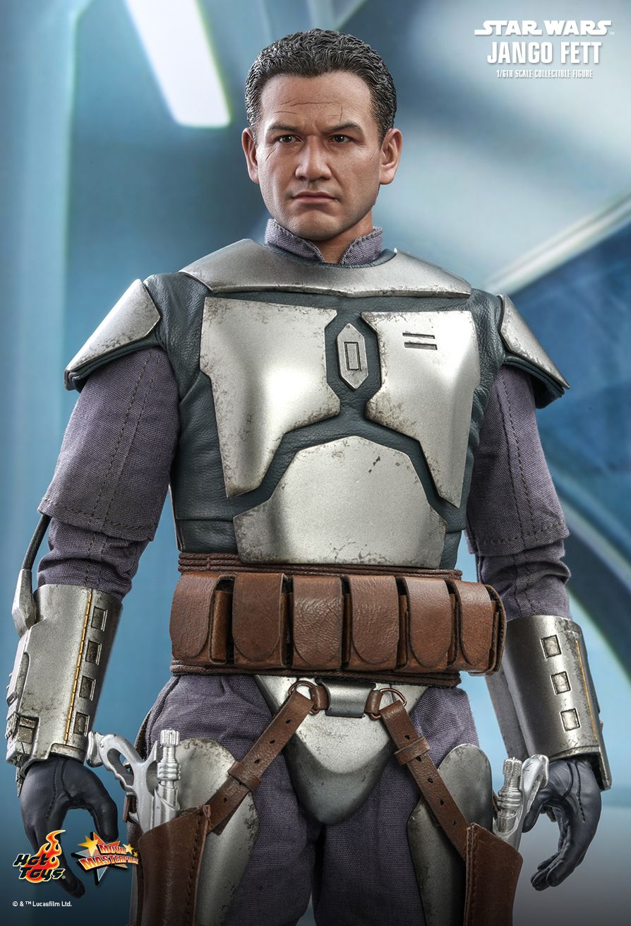 NEW PRODUCT: HOT TOYS: STAR WARS EPISODE II: ATTACK OF THE CLONES™ JANGO FETT™ 1/6TH SCALE COLLECTIBLE FIGURE 9325