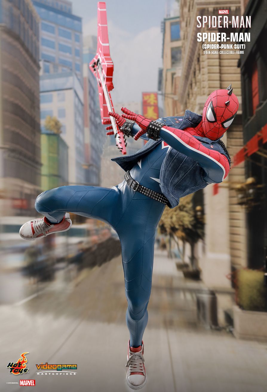 hottoys - NEW PRODUCT: Hot Toys: MARVEL'S SPIDER-MAN SPIDER-MAN (SPIDER-PUNK SUIT) 1/6TH SCALE COLLECTIBLE FIGURE 933