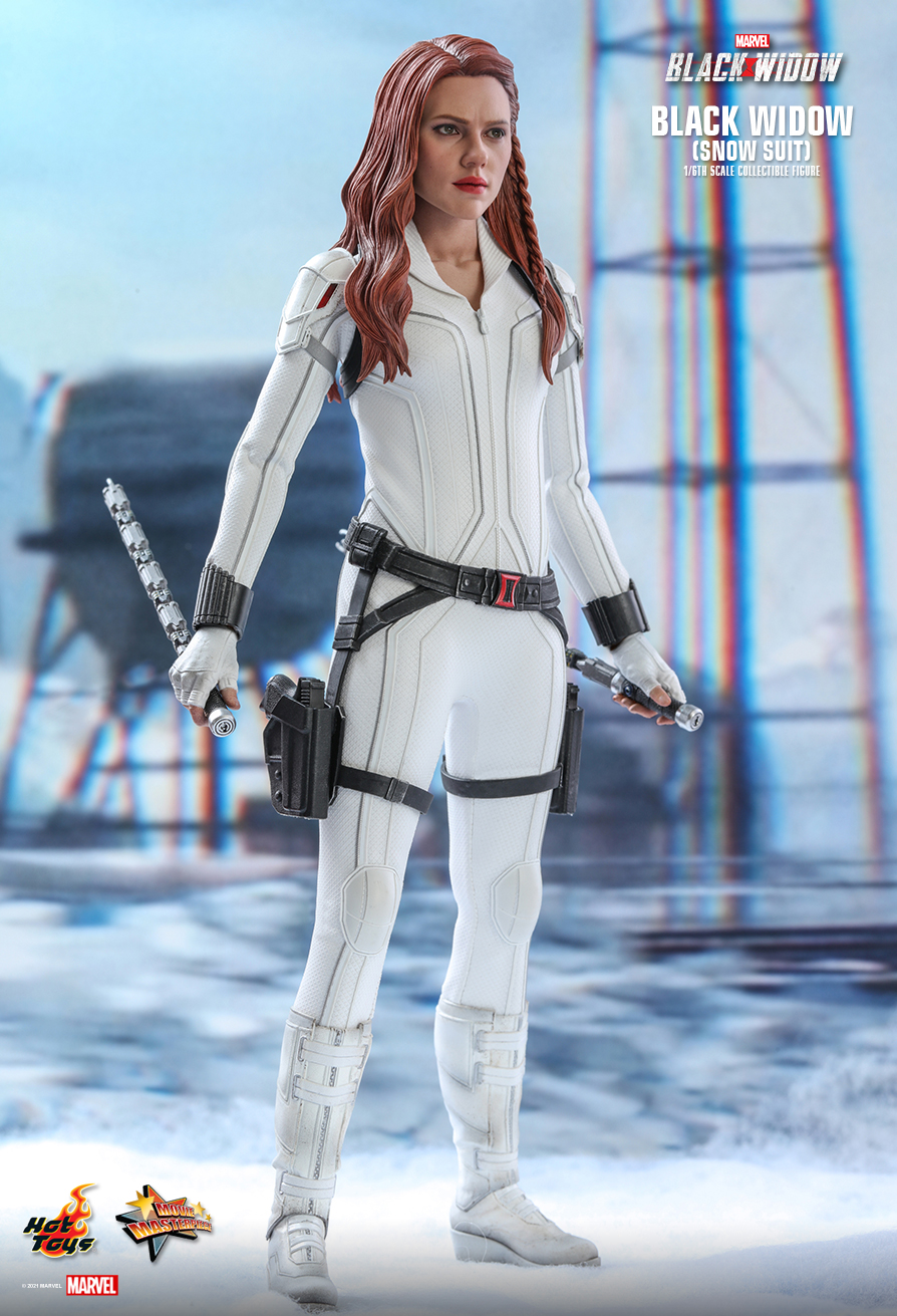 NEW PRODUCT: HOT TOYS: BLACK WIDOW BLACK WIDOW (SNOW SUIT) 1/6TH SCALE COLLECTIBLE FIGURE 9387