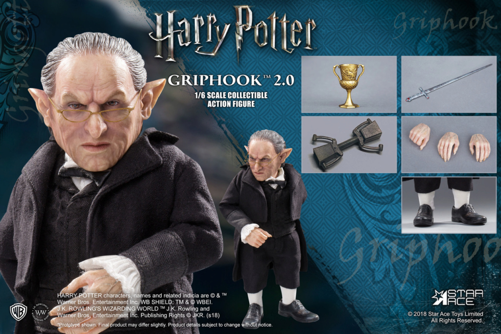 fantasy - NEW PRODUCT: [SA-0060] Star Ace 1/6 Griphook 2.0 in Harry Potter 7.7" Tall 953