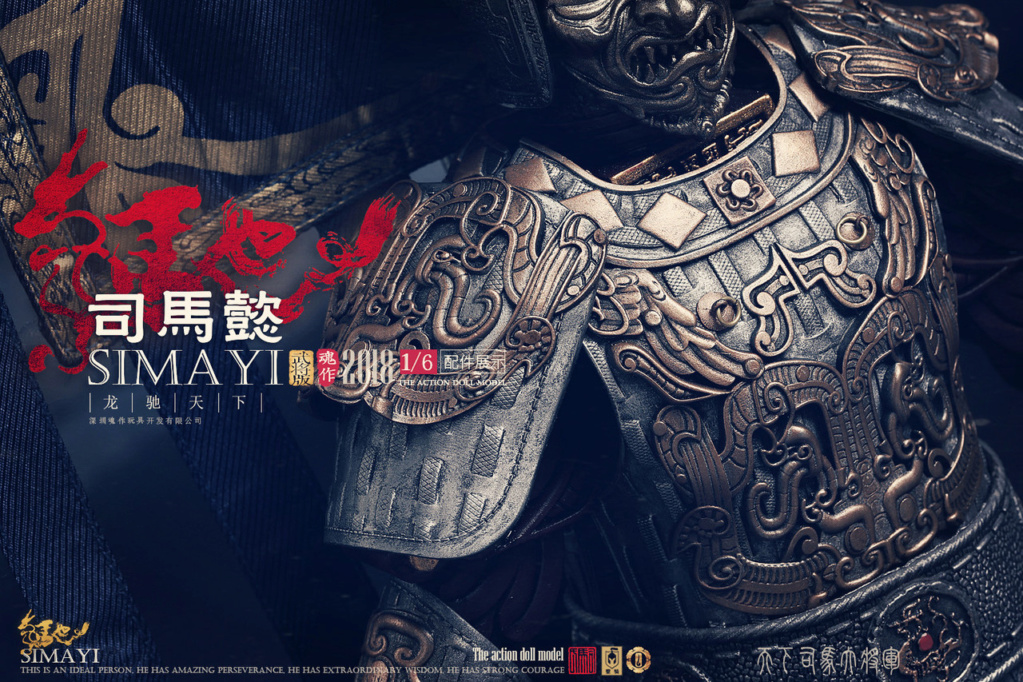 ThreeKingdoms - NEW PRODUCT: [OS-1811, OS-1812, OS-1813] Three Kingdoms Sima Yi Zhuge Liang (3 Versions: Minister, War & Deluxe) 1/6 Figure by O-Soul 955