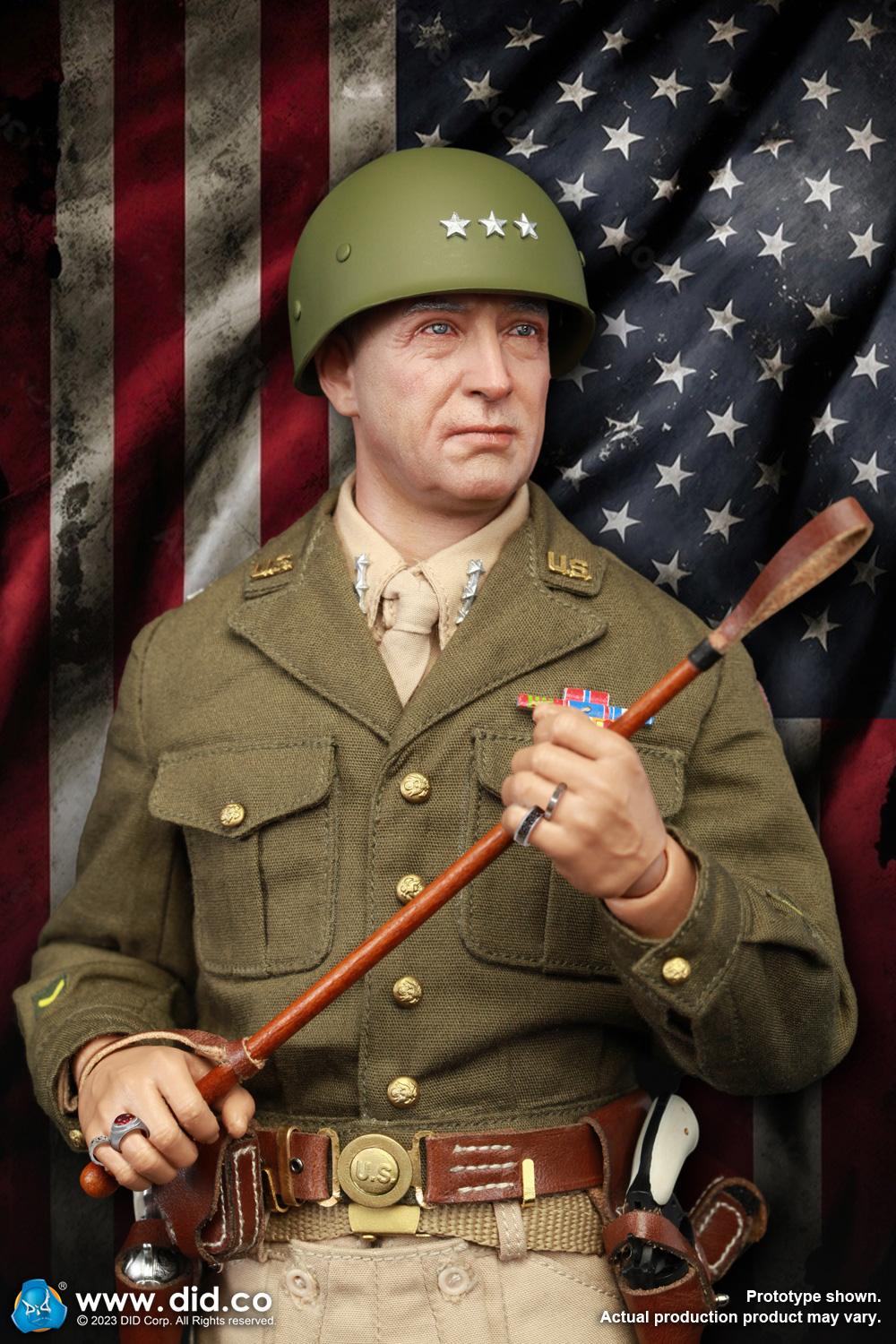 GoergeSmithPattonJr - NEW PRODUCT: DiD: A80164  WWII General Of The United States Army George Smith Patton Jr.   9596