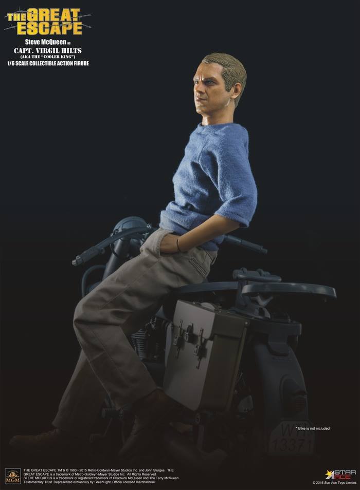 StarAce - NEW PRODUCT: Star Ace Toys 1/6th Scale Steve McQueen (Special Edition) 12-inch Collectible Figure 969