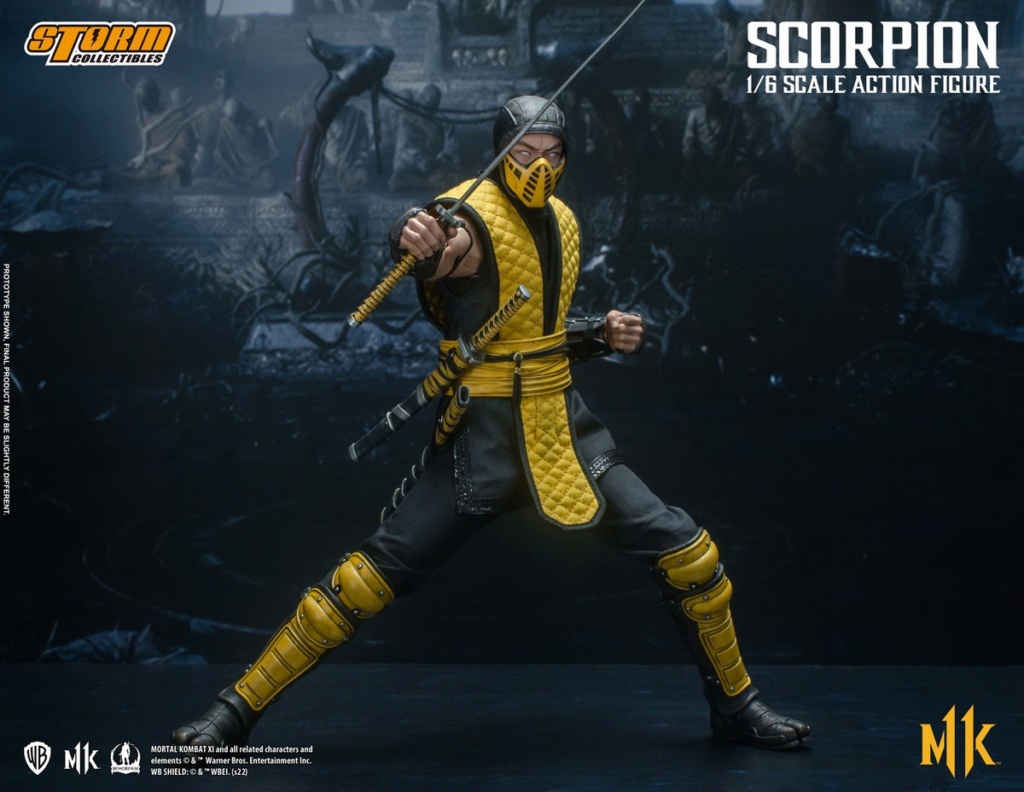 Scorpion - NEW PRODUCT: Storm Toys: 1/6 "Mortal Kombat" Series - Scorpion/Scorpion Action Figure A3edc010