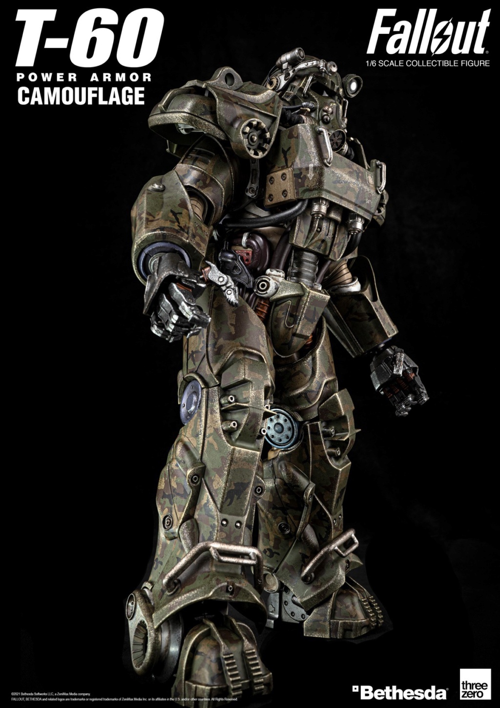 RadiationSeries - NEW PRODUCT: Threezero: 1/6 Fallout: Remaining Dust/Radiation Series-T-60 Power Armor Action Figure Adc8f110