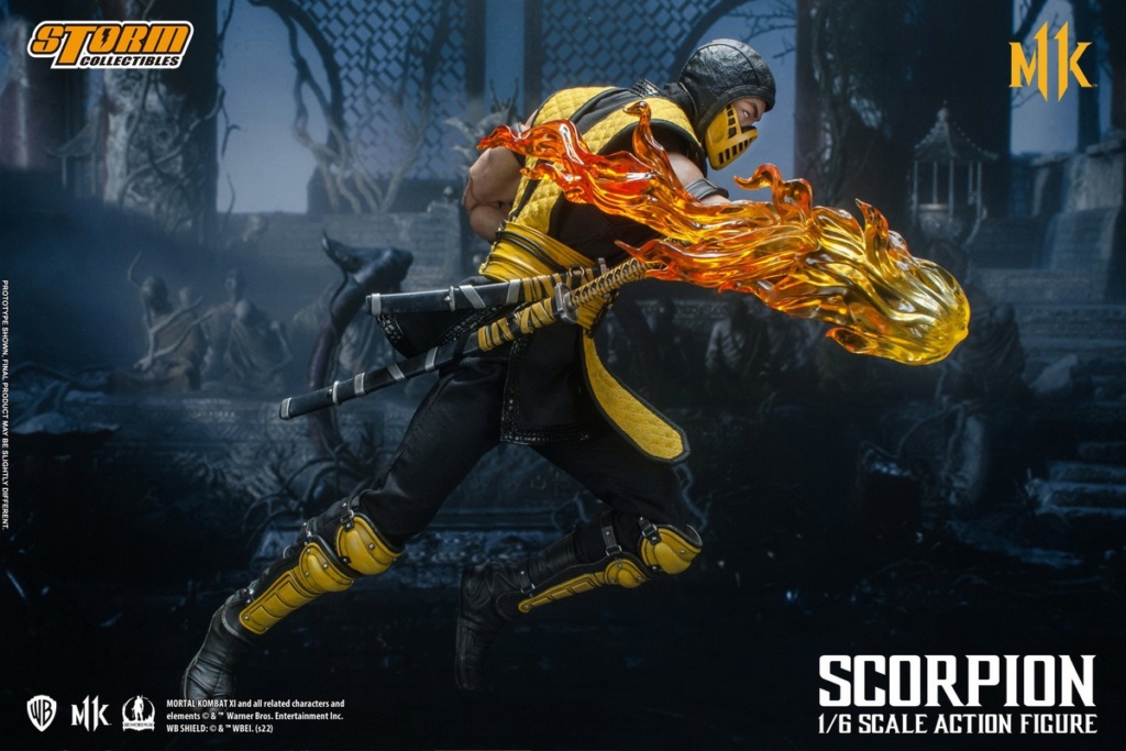 Scorpion - NEW PRODUCT: Storm Toys: 1/6 "Mortal Kombat" Series - Scorpion/Scorpion Action Figure Ae58db10