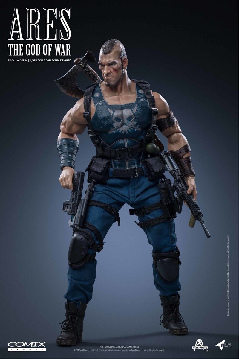 ModernMilitary - NEW PRODUCT: Art Figure AIDOL IV Ai-4 1/6 Ares The God Of War Figure Ai-4_510