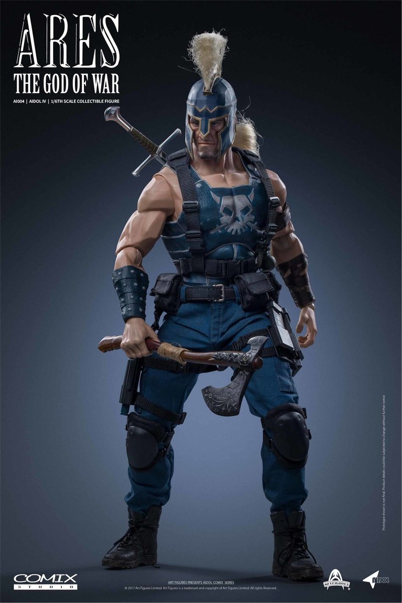 fantasy - NEW PRODUCT: Art Figure AIDOL IV Ai-4 1/6 Ares The God Of War Figure Ai-4_910