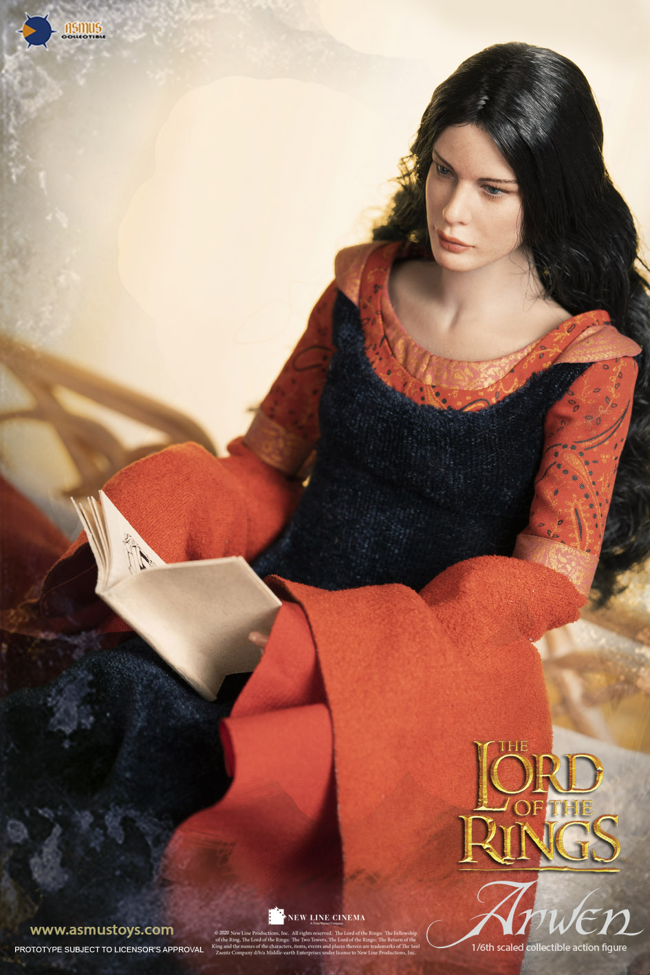 DeathfrockArwen - NEW PRODUCT: Asmus Collectibles:1/6 scale Lord of the Rings: ARWEN (in death frock) (standard & deluxe) Arw00311