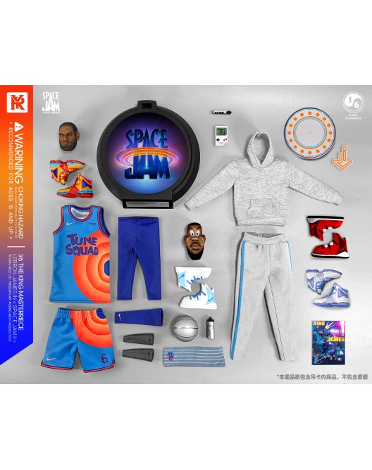 NEW PRODUCT: YOUNGRICH: YR023 1/6 Scale King of Slam dunk costume set Au12-511