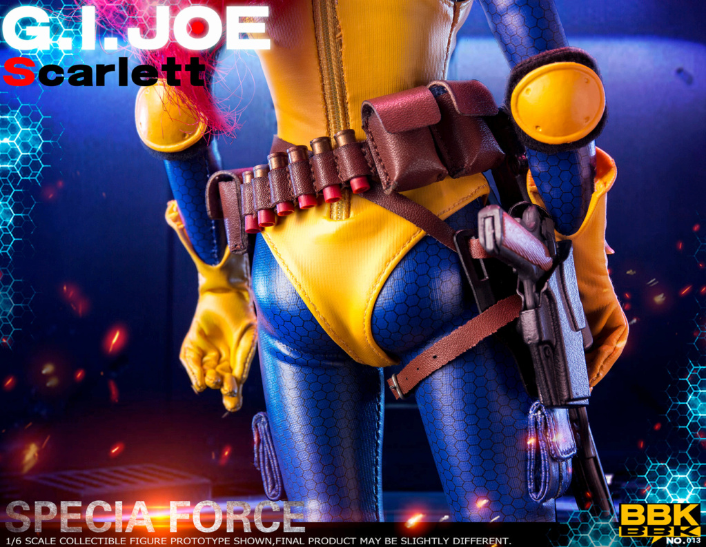 GIJoe - NEW PRODUCT: BBK: BBK013 1/6 Scale Special Force Scarlett Be1a0d10