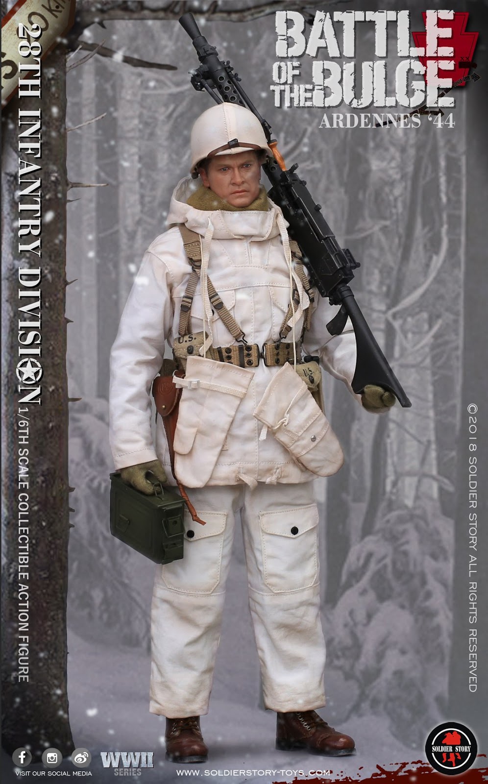 Soldierstory - NEW PRODUCT: Soldier Story: 1/6 scale U.S. Army 28th Infantry Division Ardennes 1944 Bulge010