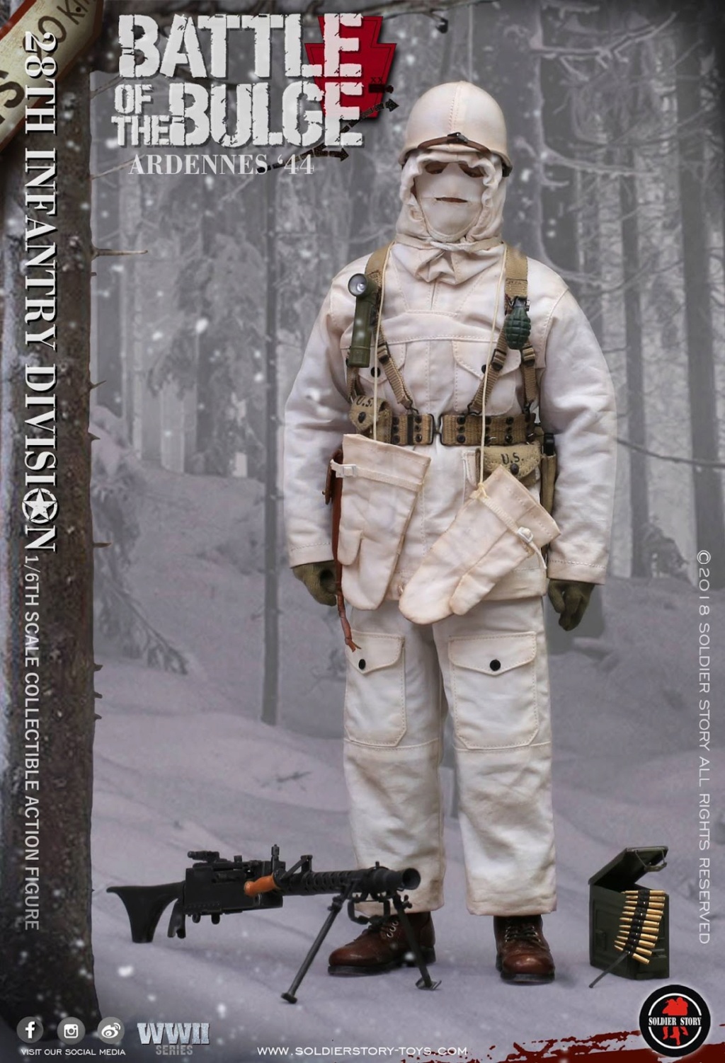 WWII - NEW PRODUCT: Soldier Story: 1/6 scale U.S. Army 28th Infantry Division Ardennes 1944 Bulge018