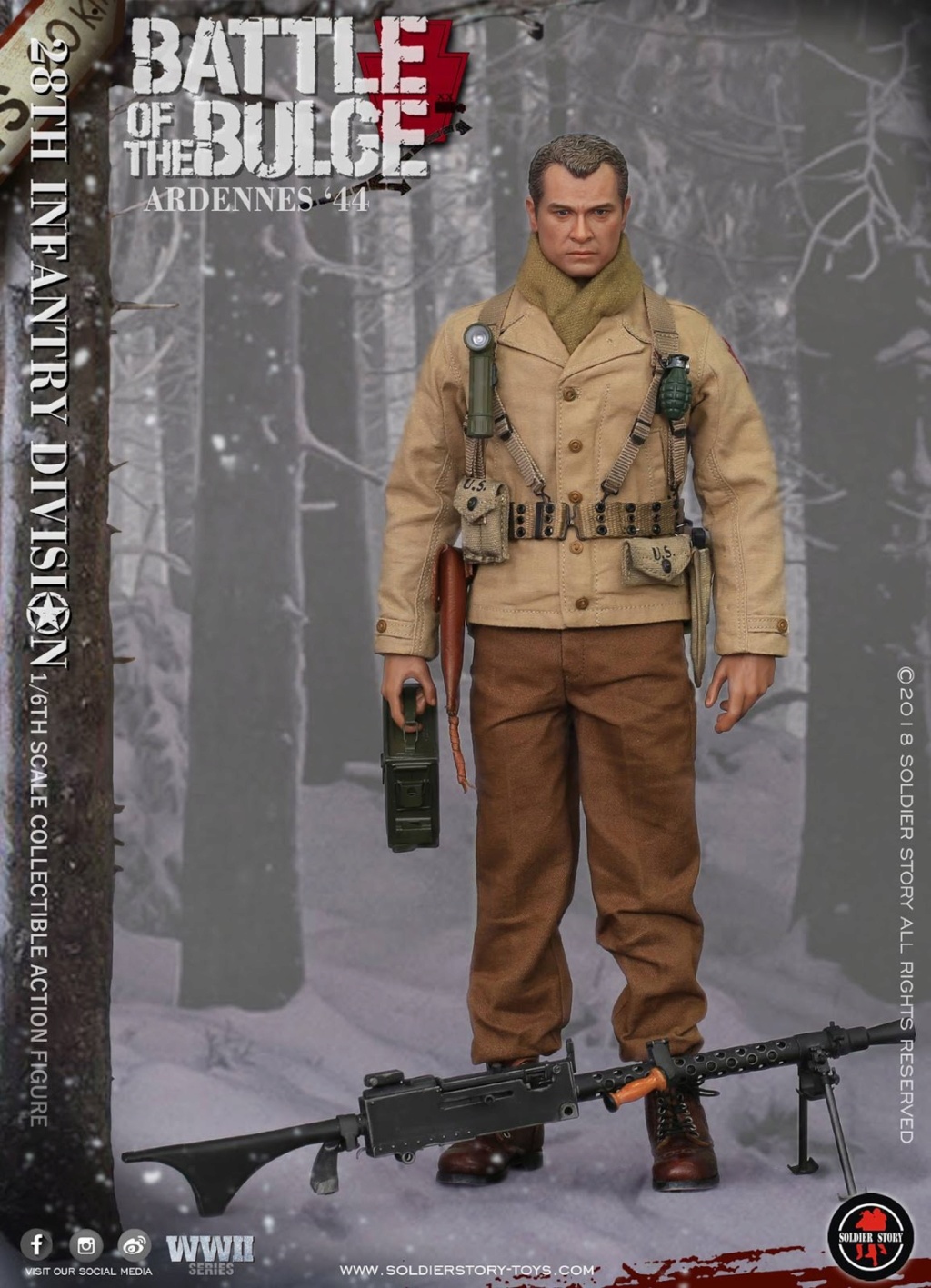 WWII - NEW PRODUCT: Soldier Story: 1/6 scale U.S. Army 28th Infantry Division Ardennes 1944 Bulge112