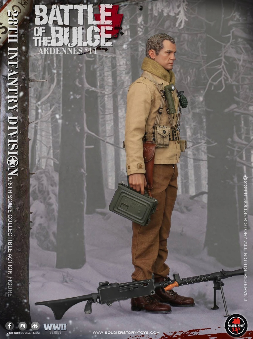 WWII - NEW PRODUCT: Soldier Story: 1/6 scale U.S. Army 28th Infantry Division Ardennes 1944 Bulge113