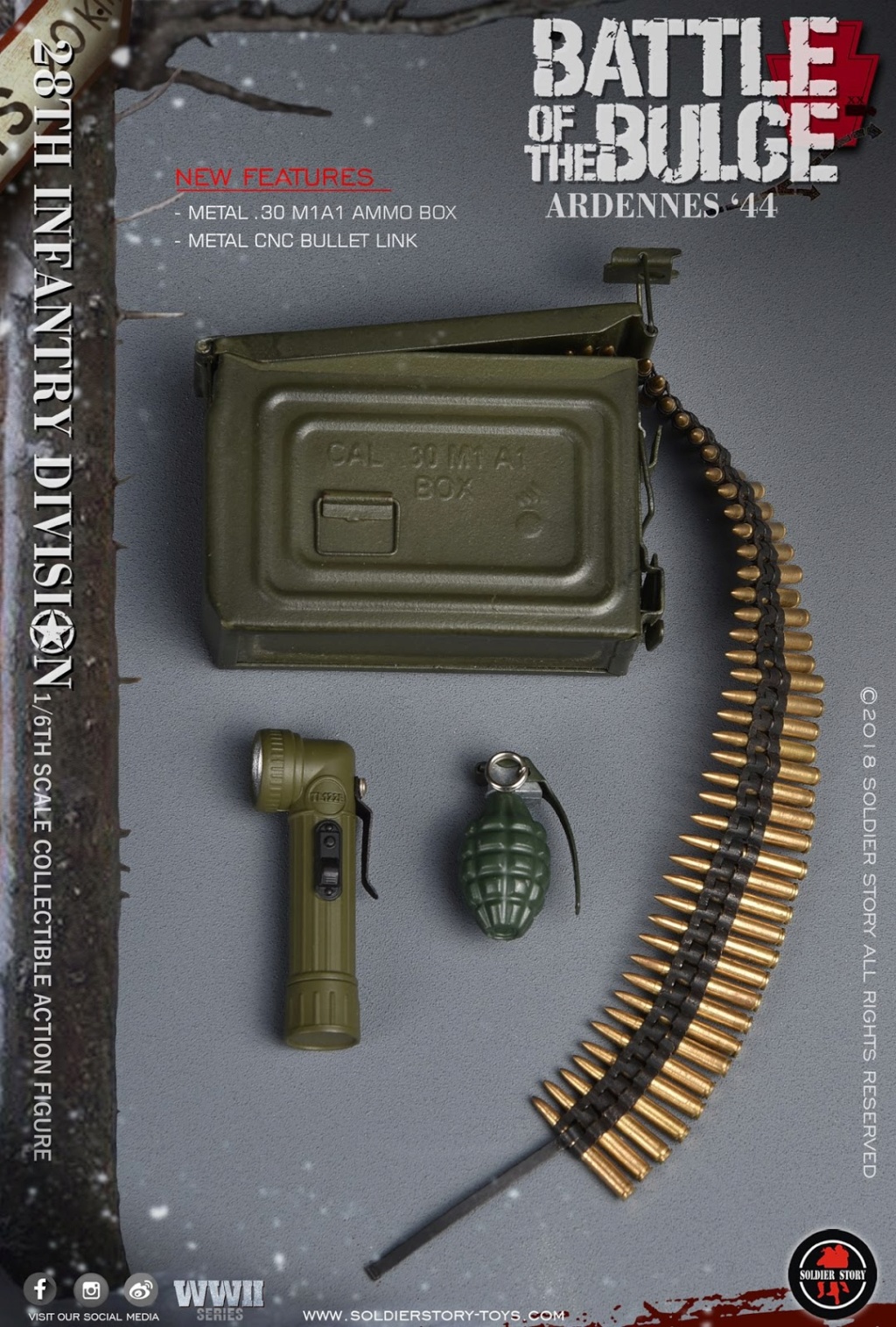 wwii - NEW PRODUCT: Soldier Story: 1/6 scale U.S. Army 28th Infantry Division Ardennes 1944 Bulge613