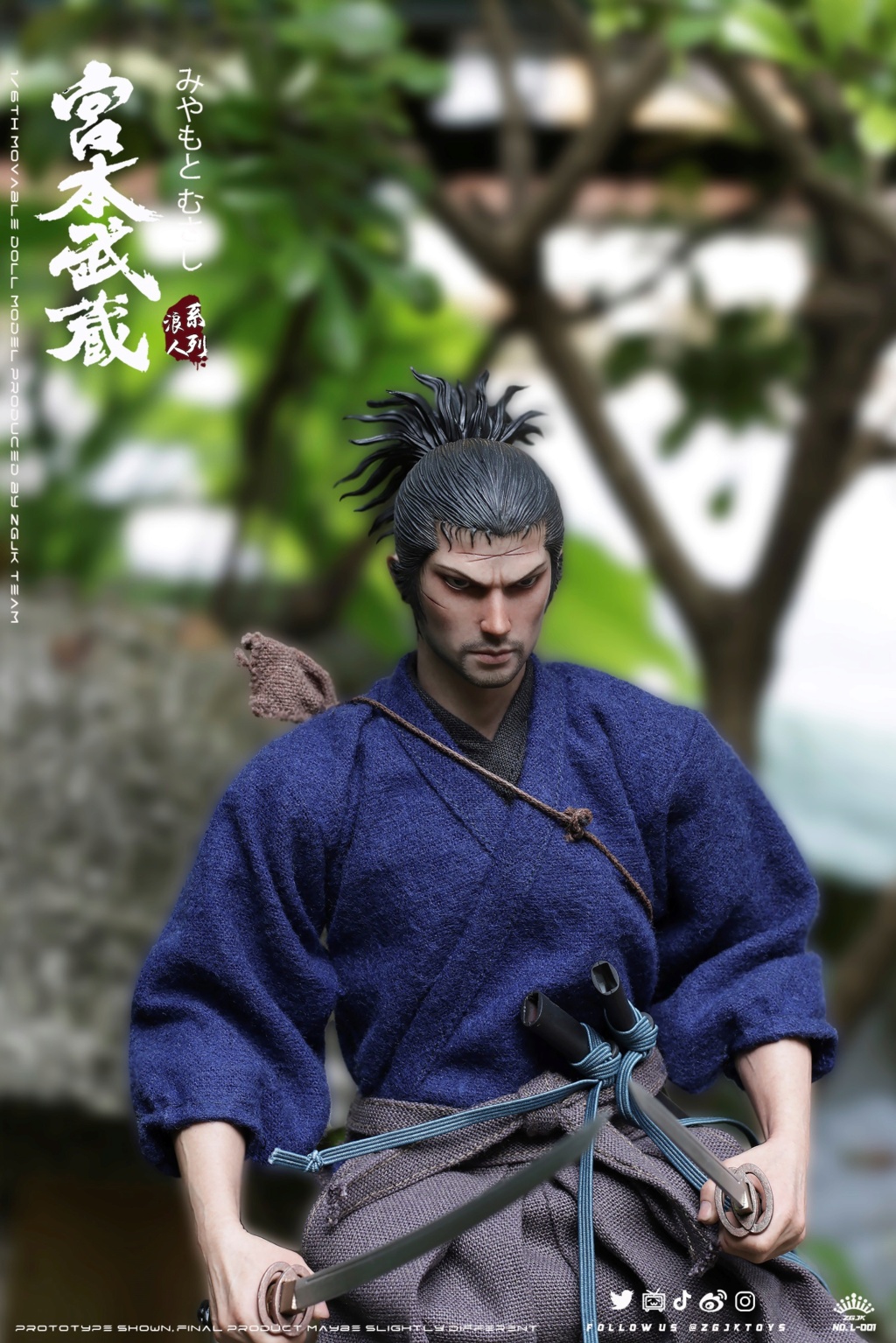 MEW PRODUCT: ZGJKTOYS: Ronin Series 1/6 Miyamoto Musashi Action Figure ------ Updated Official Figure C18c0c10