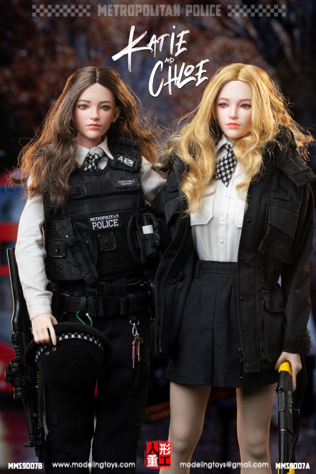 NEW PRODUCT: MODELING TOYS: 1/6 London Police Agency-Armed Police Chloe/Katy C4a8dc10